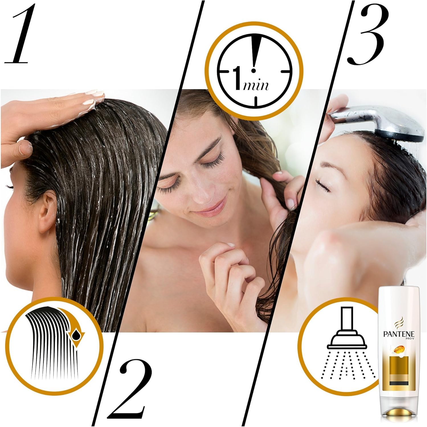 Pantene Pro-V Repair & Care Conditioner for Damaged Hair Dry Hair Conditioner, Hair Care Shine, Conditioner - Image 4