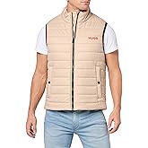 HUGO mens Stand Collar Puffer Vest