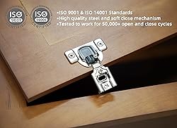DecoBasics 20 Pack 3/4" Overlay Soft Close Cabinet
