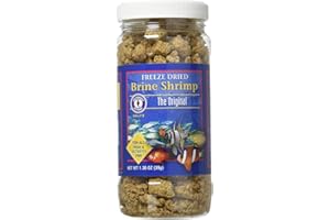 San Francisco Bay Brand Asf71120 Freeze Dried Brine Shrimp For Fresh And Saltwater Fish, 39Gm