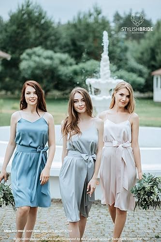 bridesmaid slip dress