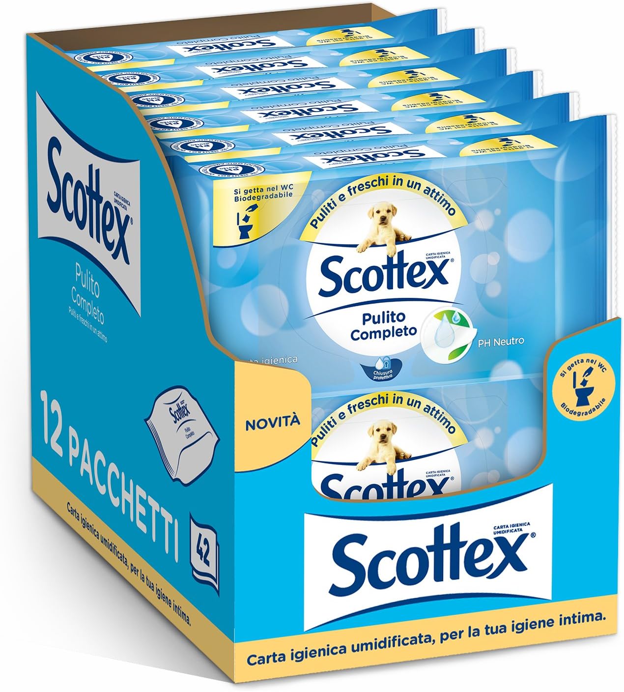 salviettine per doccia uomo