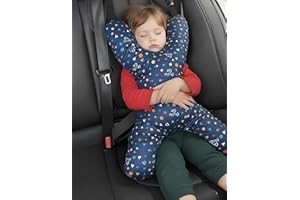 BOXIKI TRAVEL X Shape Travel Pillow – Neck & Head Support Cushion for Airplane, Car, Train & Office – Comfortable Travel Neck Pillow for Sleeping – Compact Portable Neck Pillow for Adults & Kids