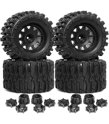 Powerhobby 1/8 MT 4.0 Pneumatici Montati Cinturati (4) Per Traxxas Sledge - PHB1903CBMSGB