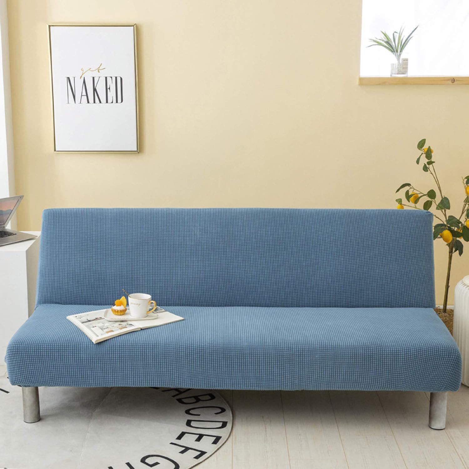 NOBCE Fundas elásticas Funda de sofá elástica seccional para Sala de Estar Funda de sofá en