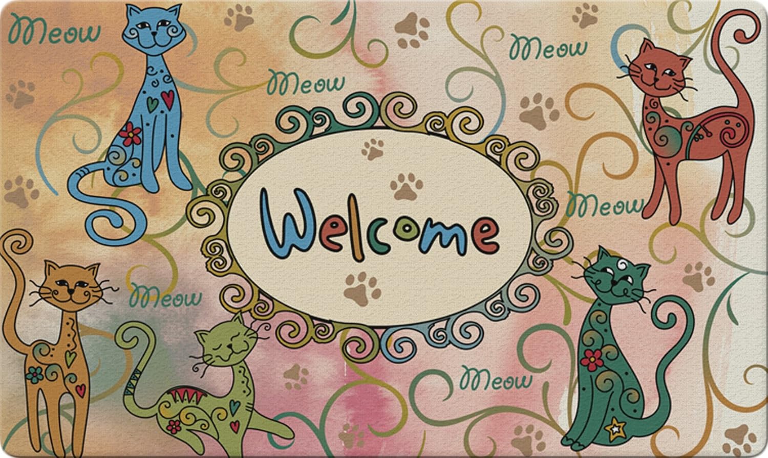 Best Cat Kitchen Rugs And Mats