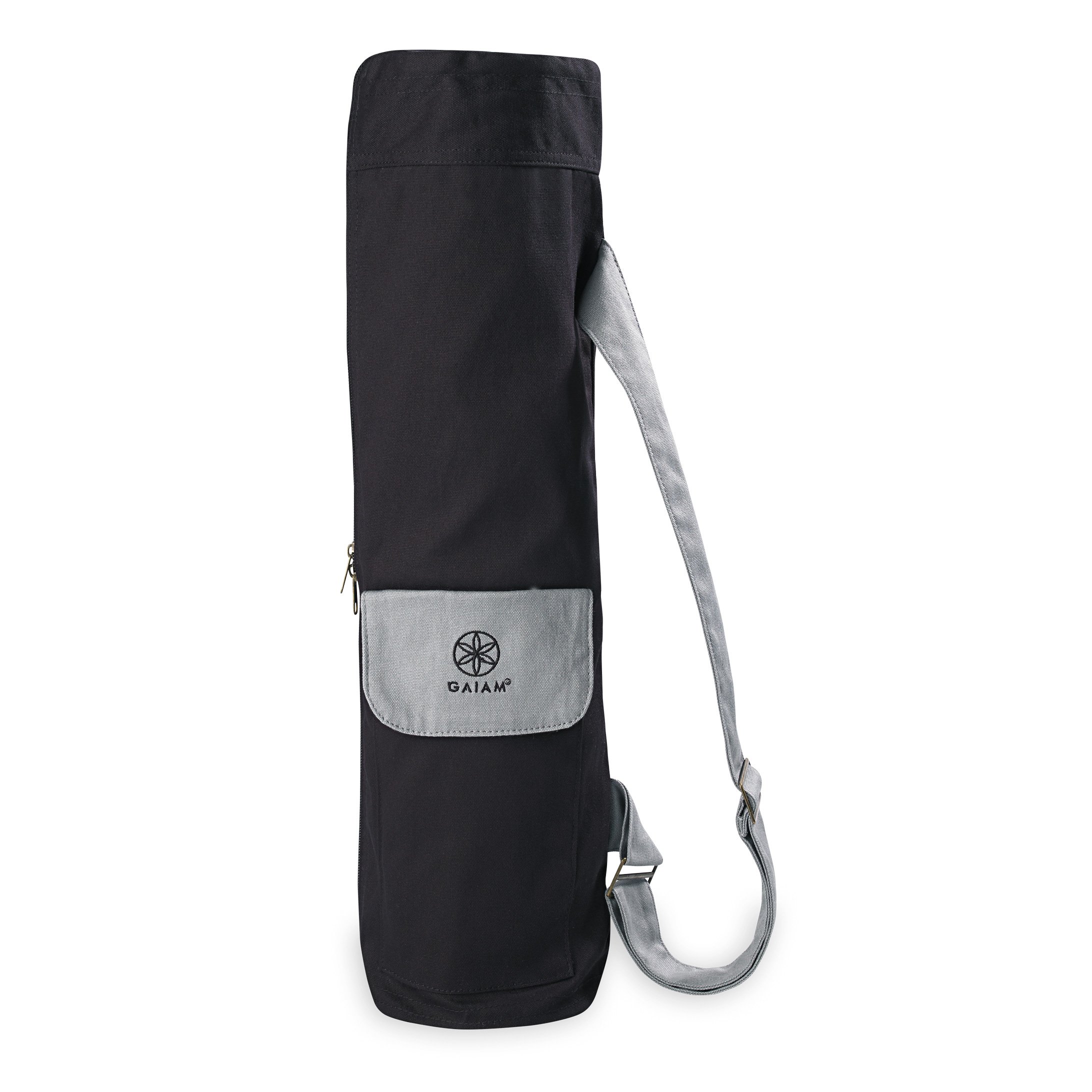 Gaiam Unisex Granite Storm Yoga Mat Bag, Grey, One Size — image 1