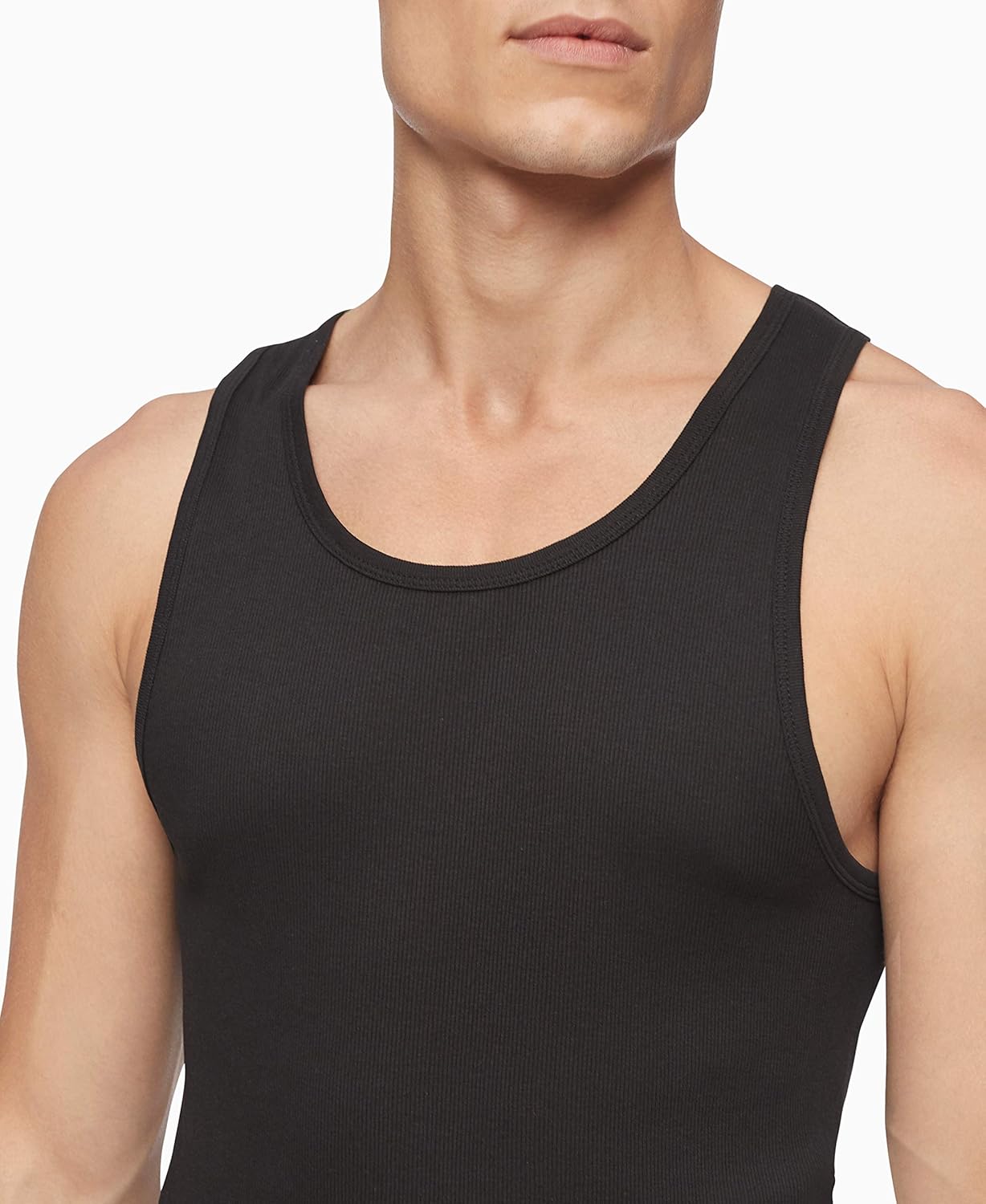 Calvin Klein Men's Cotton Classics Multipack Tanks at  Men’s Clothing store
