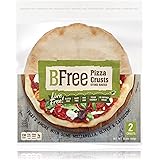 Stone Baked Pizza Crust by BFree Foods- Gluten Free Pizza Dough – Keto Pizza Crust – Includes 2 Pizza Bases, 12.6 Oz [1 Pack]