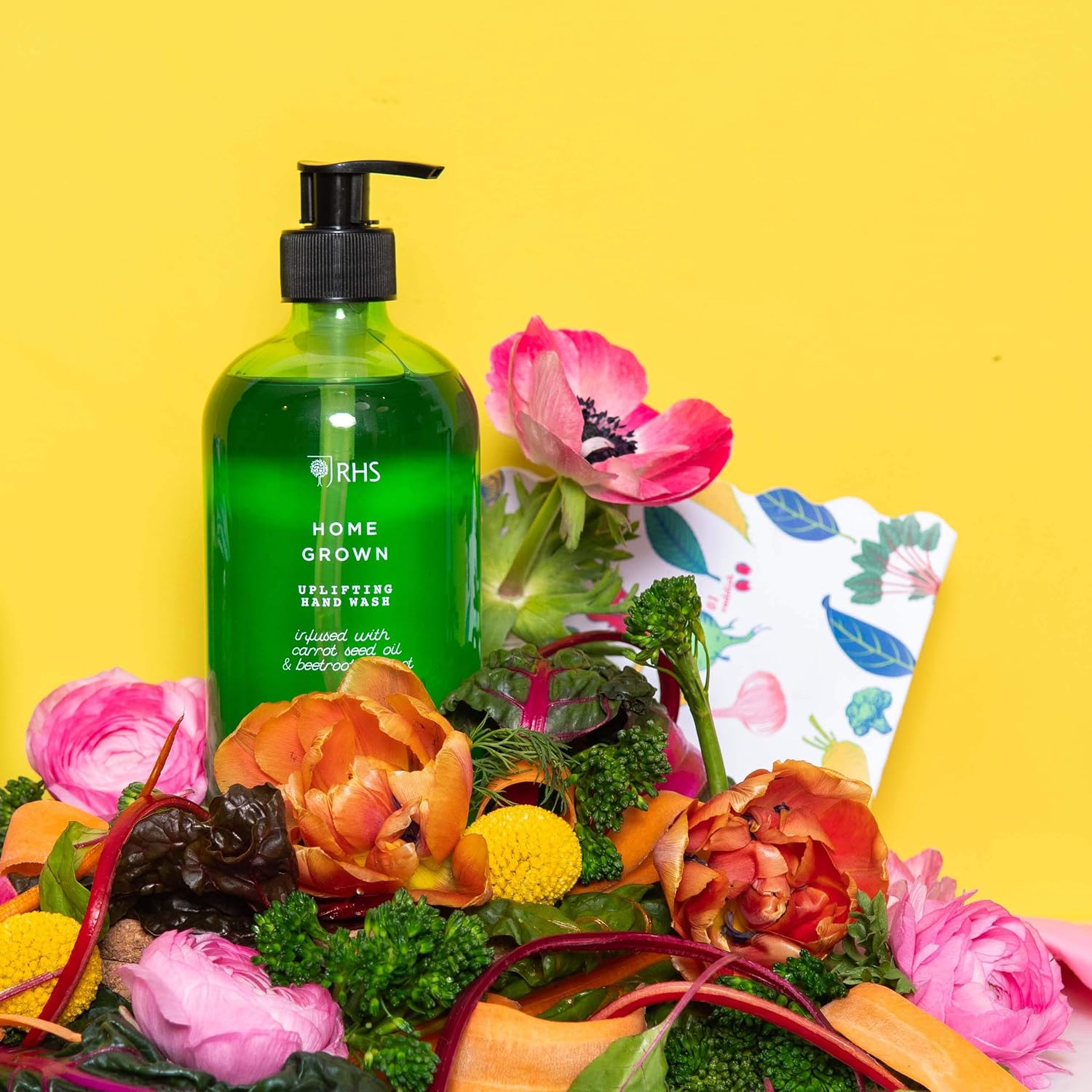RHS Beauty Home Grown Uplifting Hand Wash, 470Ml - Image 4