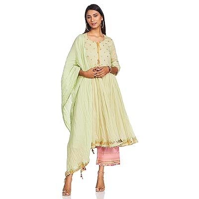 Biba Fashion Amazon Biba Suits Biba Cotton Anarkali With Palazzo