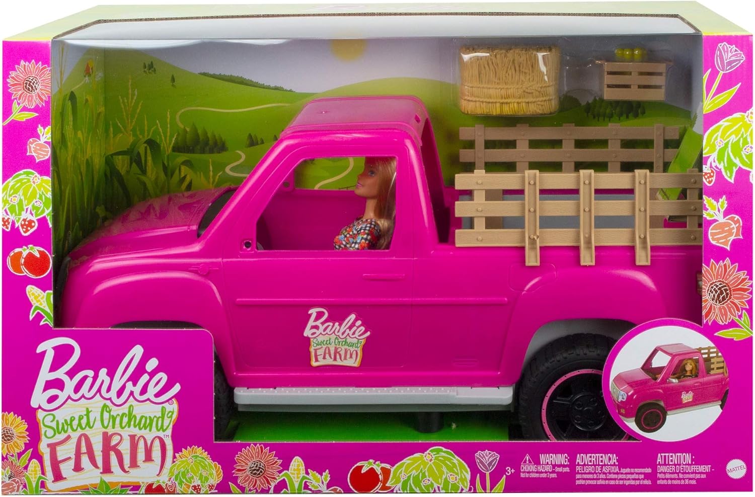 barbie farm truck