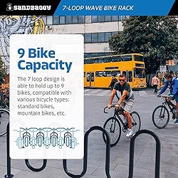 Sandbaggy Commercial Bike Racks - Galvanized Steel