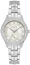 Bulova Ladies' Crystal Phantom 3-Hand Quartz Silver