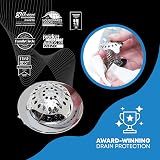 TubShroom Bathtub Hair Drain Catcher Stainless Steel Standard view 3