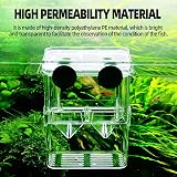 boxtech Aquarium Hatchery Breeding Box Aquarium Isolator 7.9x6.9x10.8 cm White view 2