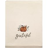 Avanti Linens - Bath Towel, Soft & Absorbent Cotton, Fall Home Decor (Grateful Patch Collection)