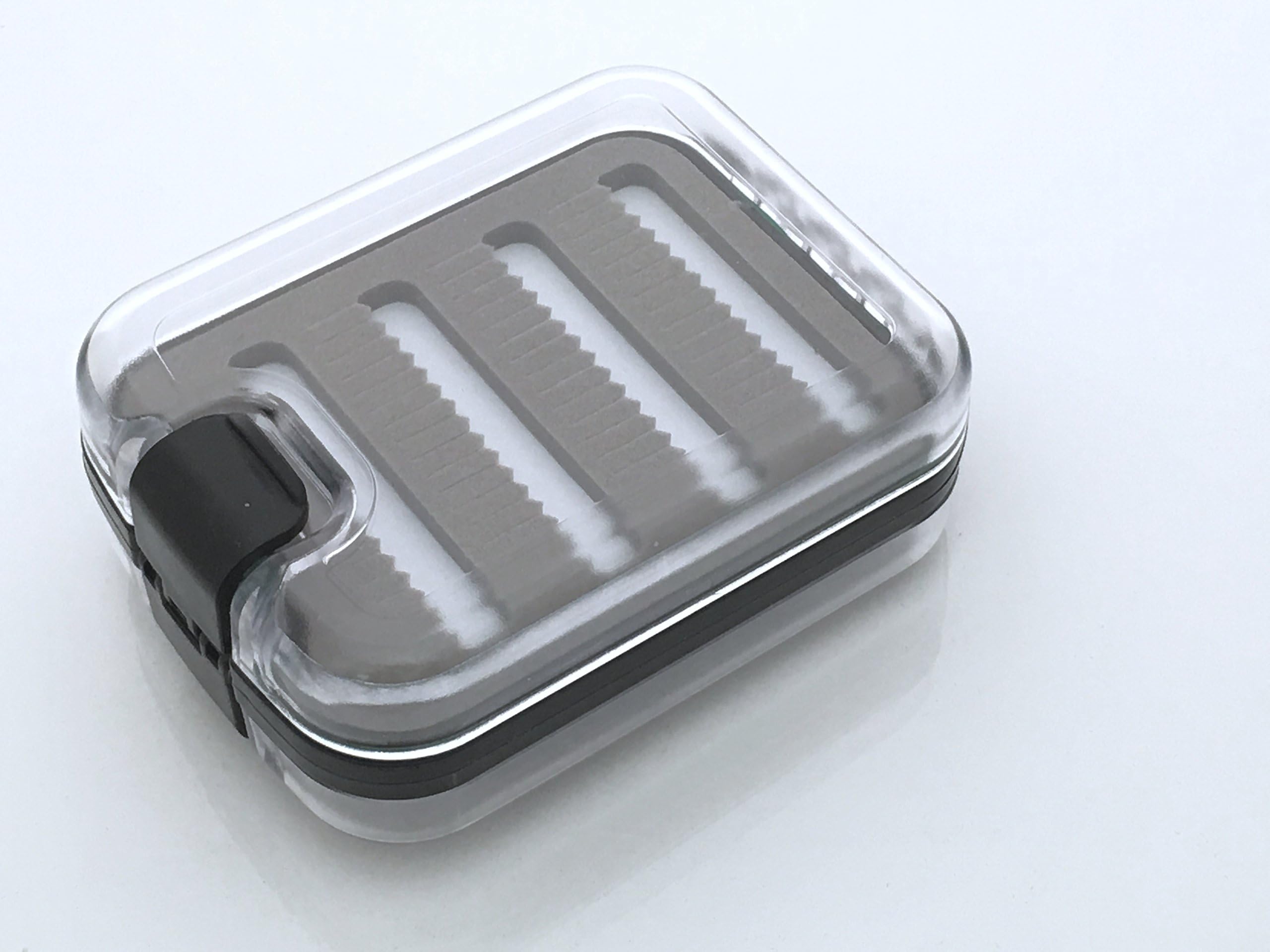 Tenkara Tanuki Compact Waterproof Double Sided Fly Fishing Tackle Box Storage Box Case.