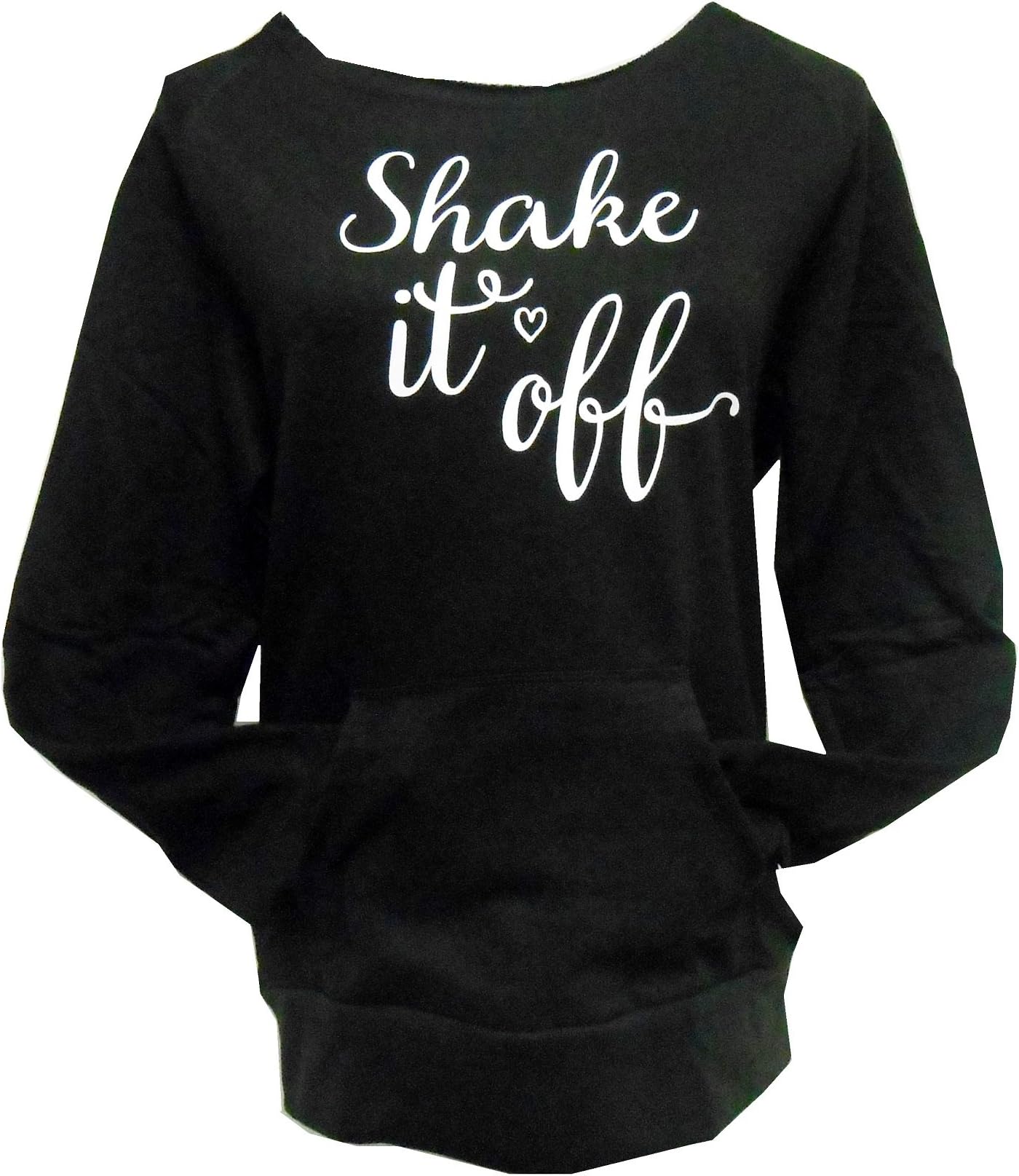 Women's Shake It Off Sweatshirt Eco-Fleece Off Shoulder