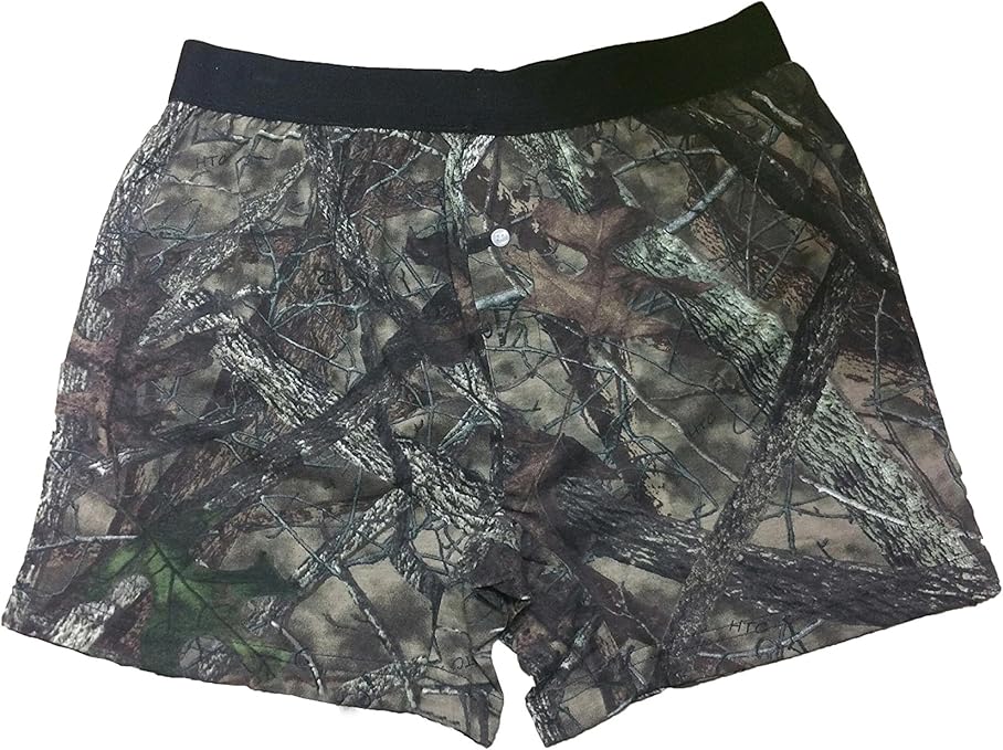 Camo Hunting Boxer Shorts Camouflage Authentic True Timber Underwear