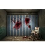 Amazon.com : CORFOTO Fabric Creepy Hospital Bloody Ward Room