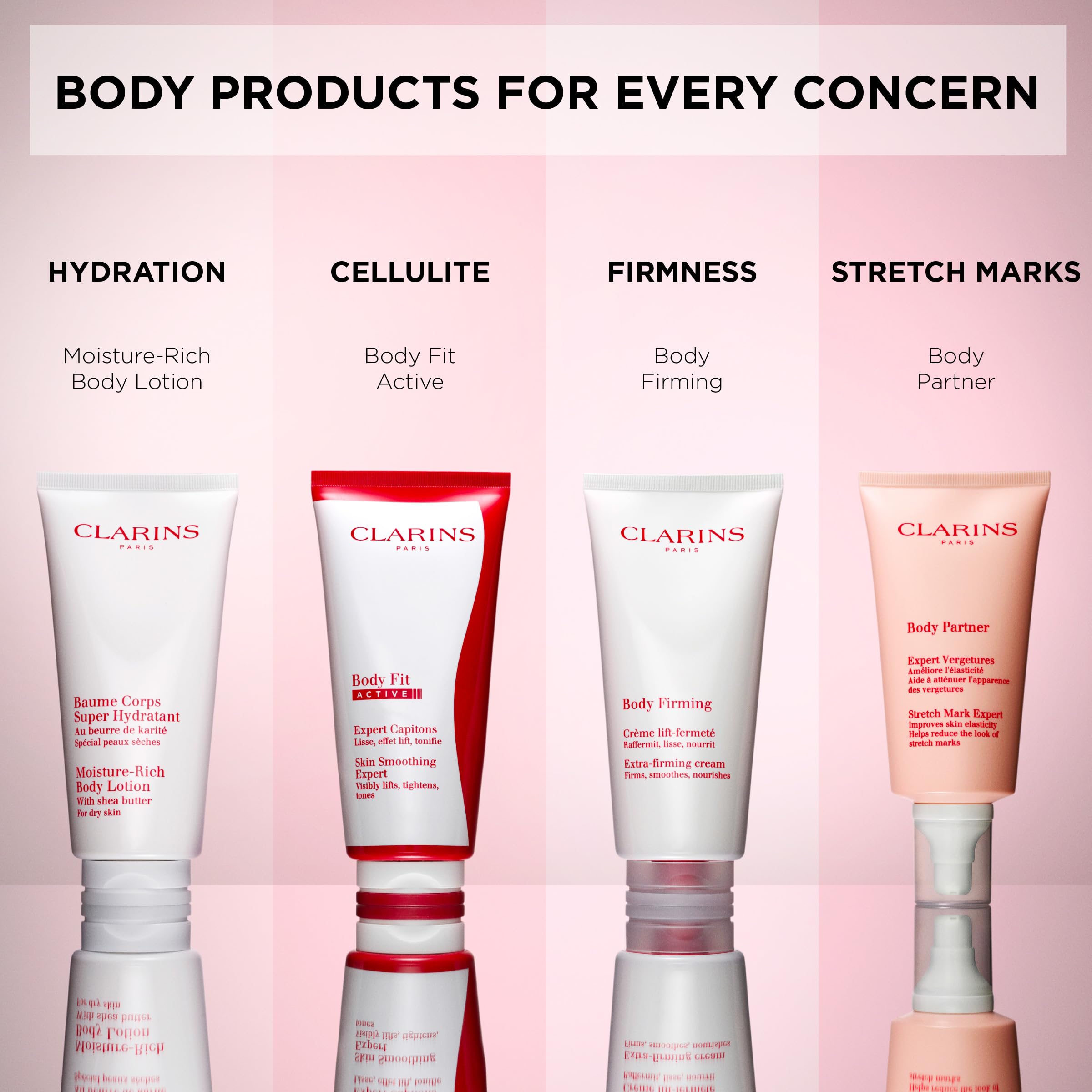 Clarins Body Partner Stretch Mark Expert | Award-Winning | Stretch Mark Cream For Pregnancy and Weight Fluctuations | Tested and Recommended By Pregnant Women | Fragrance Free | Minimal Ingredients