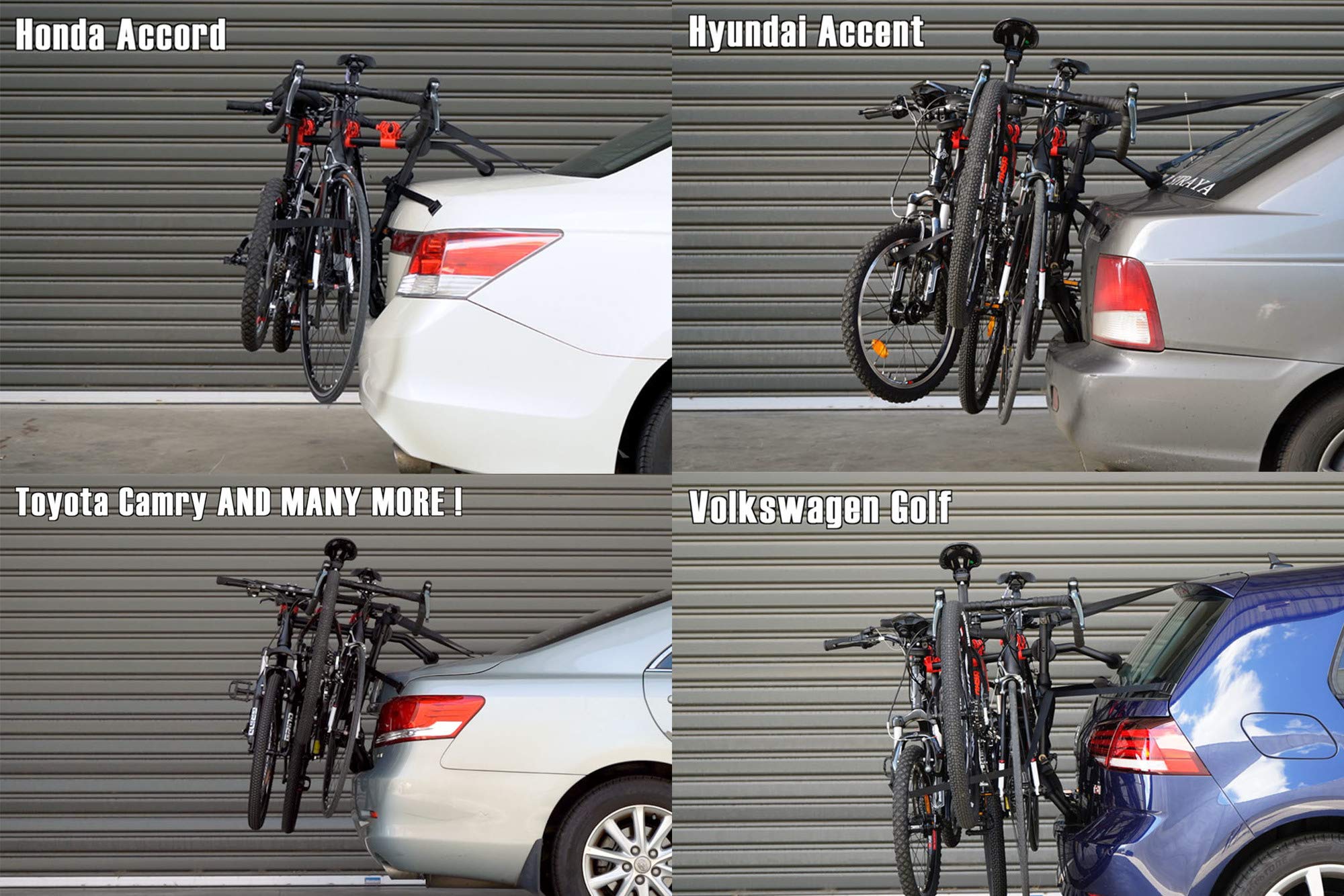 universal trunk bike rack