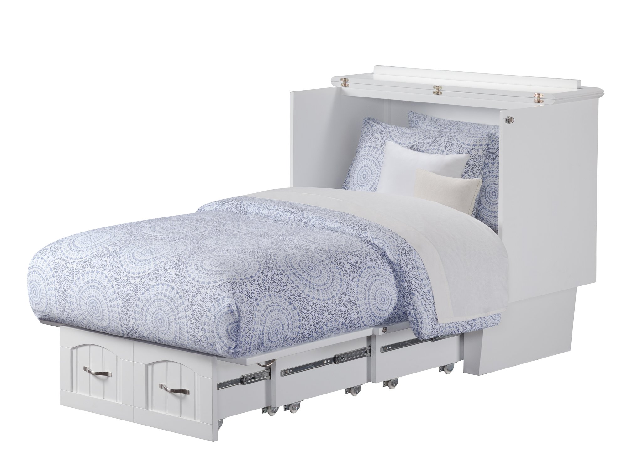 Atlantic Furniture Nantucket Murphy Bed Chest with ...