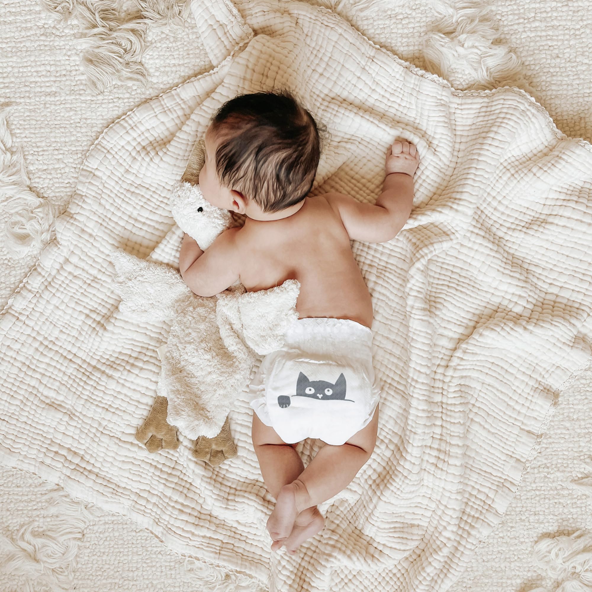 PARASOL Clear+Dry Disposable Diapers | RashShield Protection, Leakproof Design, Hypoallergenic Diaper Set | Size 2 (10-18 lbs.) 72 Count