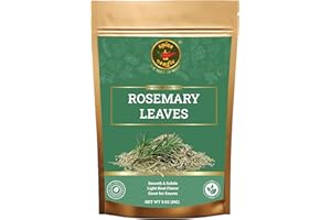 Spice Magic The Taste Of Magic|Dried Rosemary Leaves-3oz|Gourmet All-Natural Herbs & Spices|Perfect for Meats, Seafood, Infused Oils, Dips & Herbal Teas| Farm-Raised with Bold, Earthy Flavor by Amazing Chiles & Spices 3oz (85g), Rosemary Leaves.