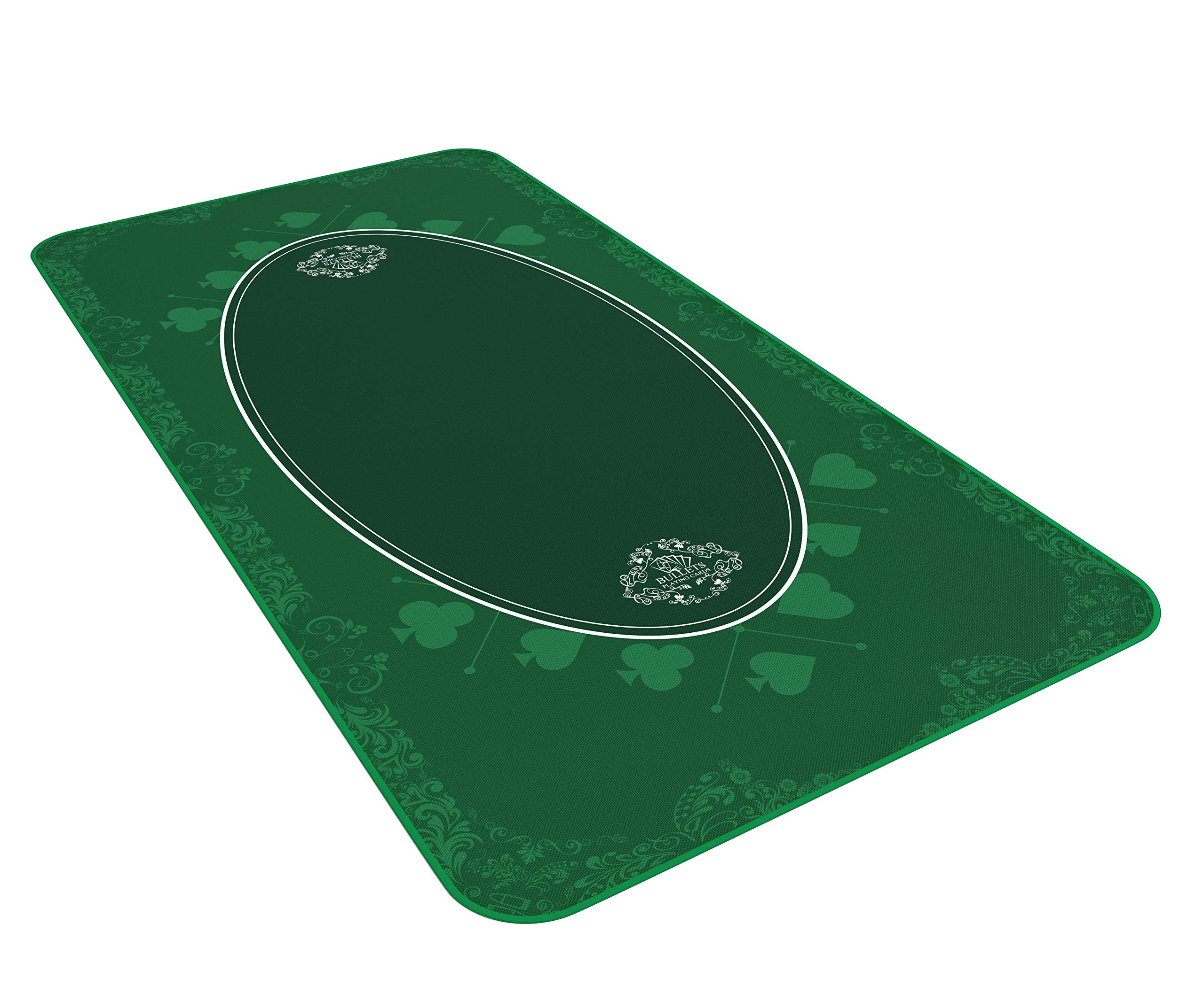 Bullets Playing Cards, Playing mat (table layout for board games or playing cards) 160 x 80cm enhance your games night
