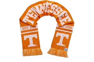 Tradition Scarves Tennessee Volunteers Scarf - UT Knitted Checkerboard Classic