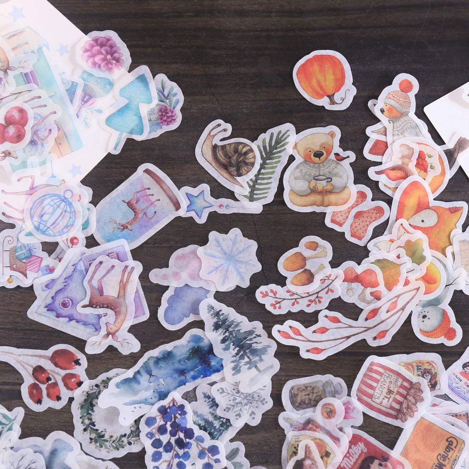 stickers sticker machines washi sticker pack10 sheet 400pcs plant