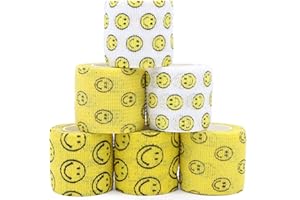 KEQCQE Self Adhesive Bandage Wrap Animal Cohesive Bandage Self Adherent Wrap First Aid Tape for Dogs Cats Horses Birds & Wrist Healing Ankle Sprain