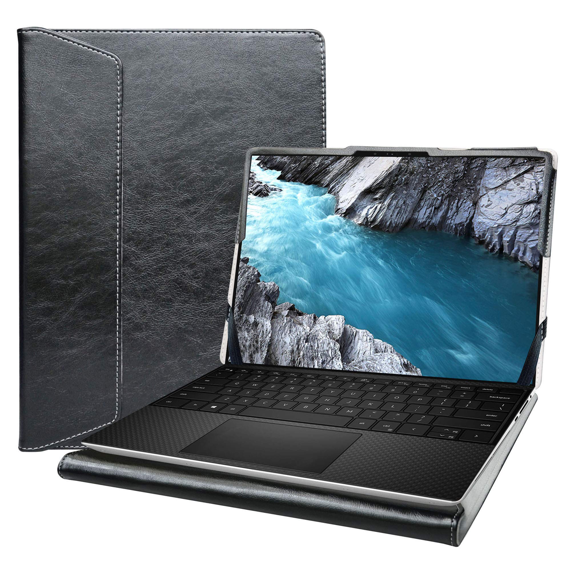 Alapmk Protective Cover Case For 15.6" Dell XPS 15 9500/Dell Precision 15 5550 Series Laptop[Warning:Not fit XPS 15 7590 9570 9560 9550/XPS 15 2-in-1 9575],Black
