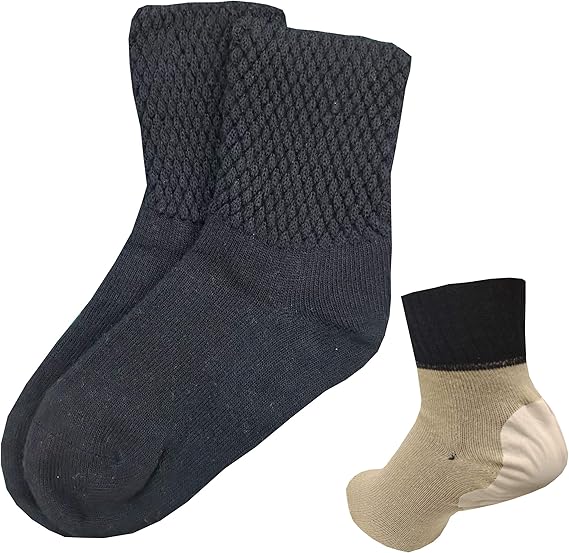Amazon ３足セット かかと靴下 内側シルク２重編み かかとつるつる靴下 婦人靴下 冷え取り ソックス 通販