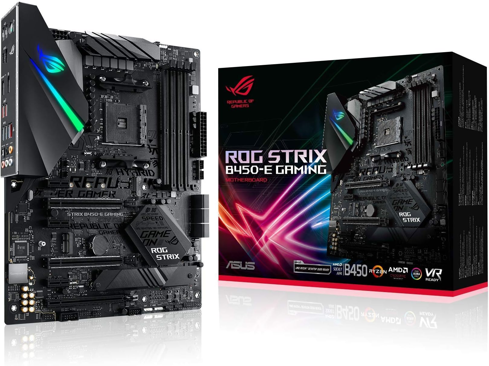 CARTES MERES ASUS SOCKET AMD AM4 STRIX B450-E GAMING 90MB1070-M0EAY0
