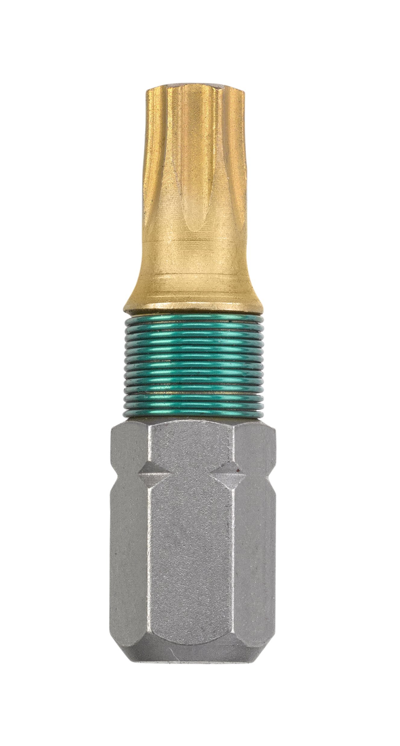 kwb 2 x T15 TORX Bits 25mm with Titan Nitride Coating, 1/4 Hex Shank, Long-lasting Performance