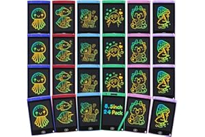 24 Pack LCD Writing Tablet for Kids 8.5 inch LCD Writing Board Erasable Colorful Doodle Board Drawing Tablet Educational Lear