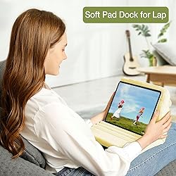 MOSISO Tablet Pillow Stand,Soft Tablet Holder for