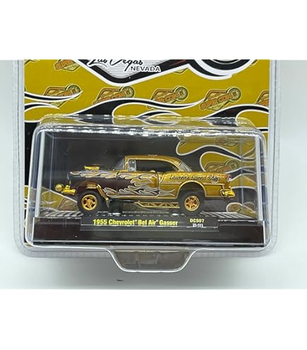 Amazon.com: M2 Machines 1955 Chevrolet Bel Air Gasser 1:64
