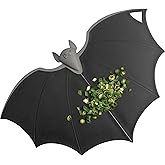 OTOTO Cutting Board - Wooden & Plastic Cutting Boards for Kitchen, Fun & Spooky Kitchen Gadgets, Housewarming & Goth Gifts, Dishwasher Safe (Bat, Plastic)