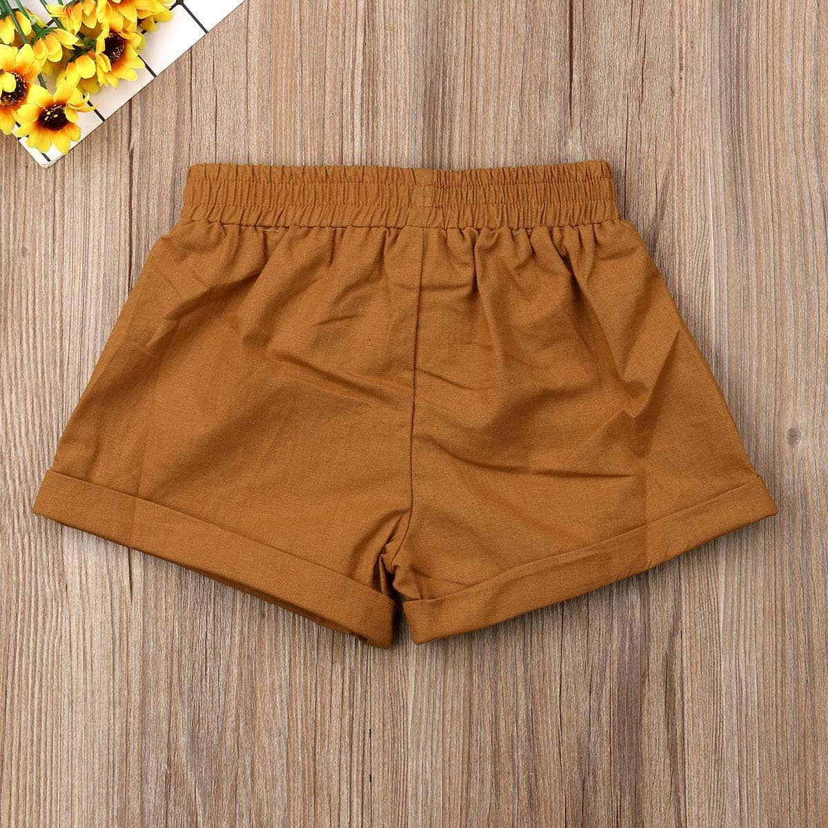 BULINGNA Baby Girl Boy Cotton Drawstring Shorts Harem Pants Joggers Elastic Waist Bottoms Bloomers: Clothing