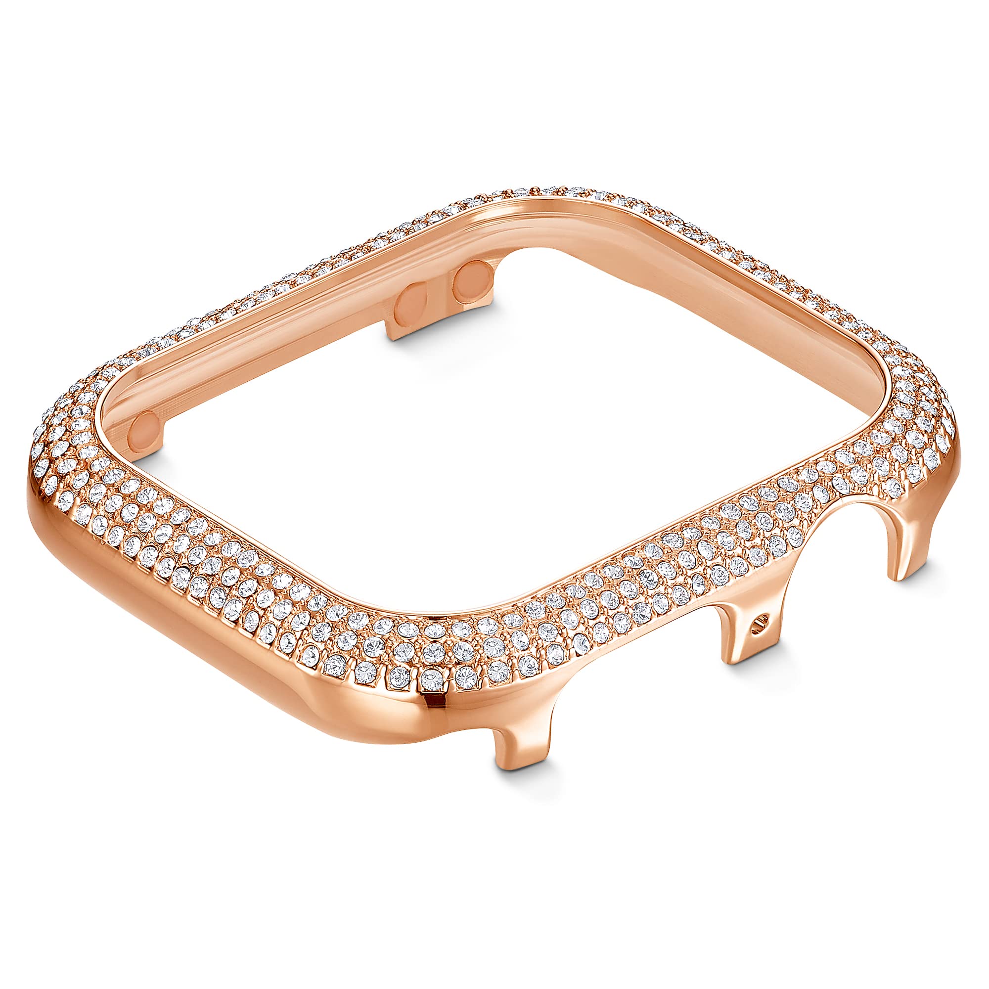 Swarovski Sparkling Smartwatch Case Compatible with Apple Watch Series 4 and 5, 40mm, Rose-Gold Tone
