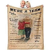 Valentines Day Wedding Anniversary Romantic Gifts for Wife Husband Her Him Couple - Mothers Day Fathers Day Valentines Birthday Gifts for Wife Husband Couple Women - Anniversary Love Blanket 50"x60"