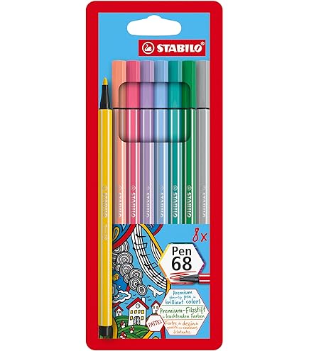 Stabilo Boss Stabilo Pastel 68 STABILO Premium Felt Tip Pen
