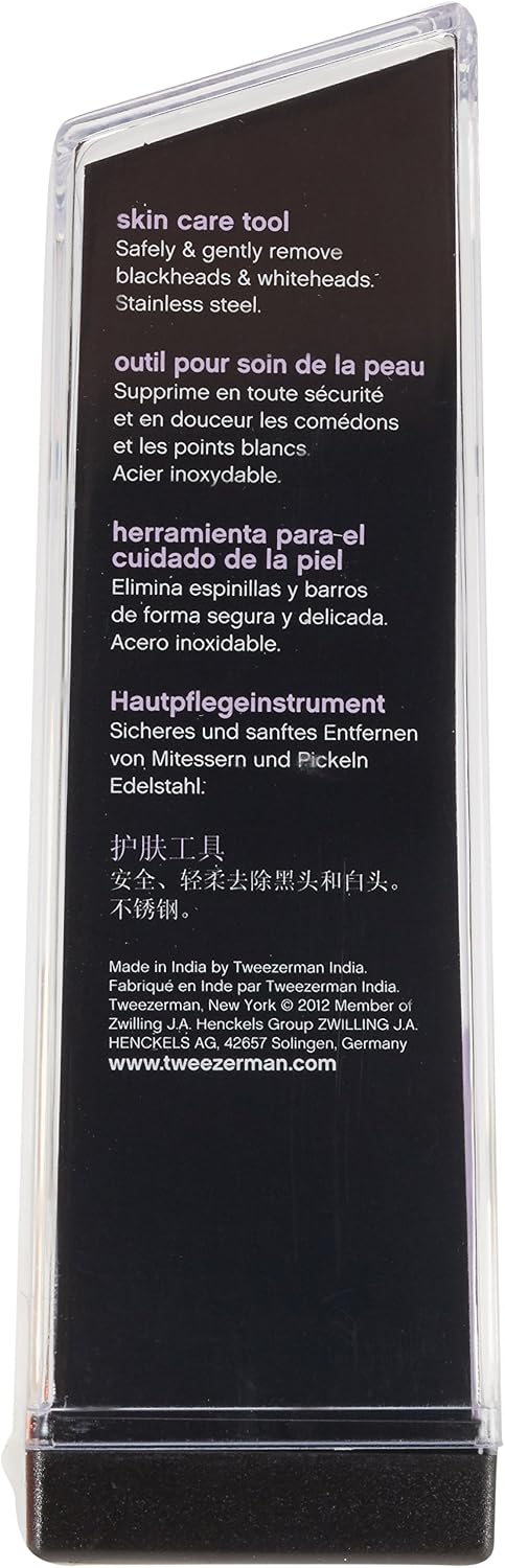 Tweezerman Stainless Steel No-Slip Skin Care Tool, Silver - Image 4