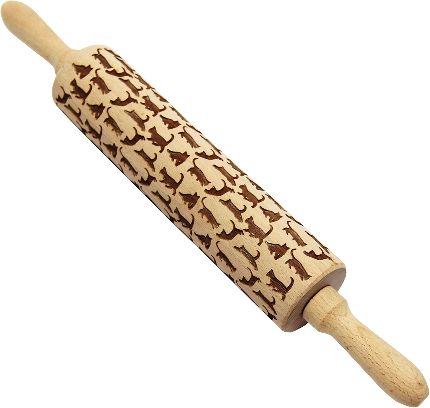 10 rouleaux à pâtisserie à motif pour des biscuits décorés minut