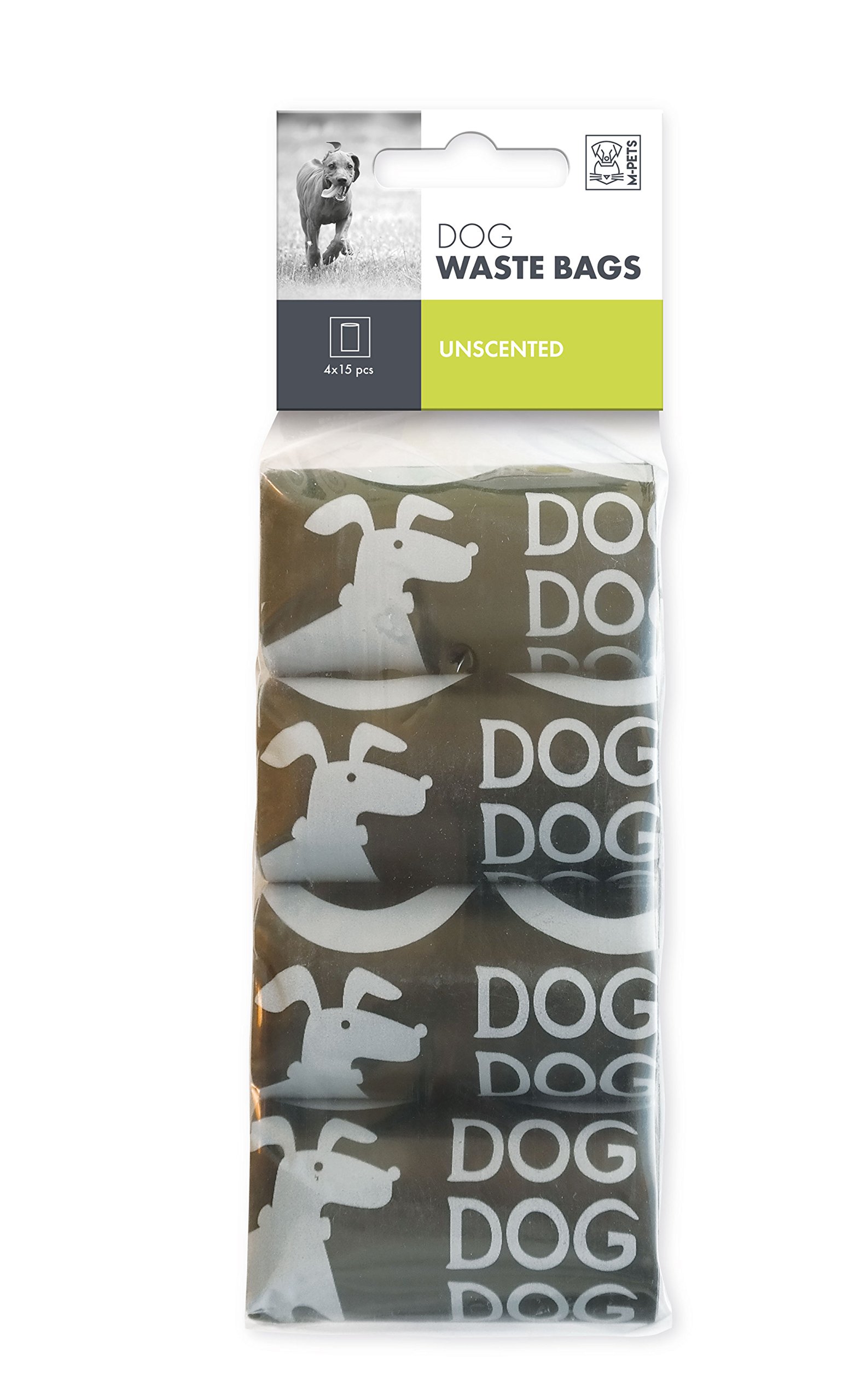 MPETS Non-Scented Fan with Handles Canine Dog Black 4 x 15 โ Pack of 7 Sachets