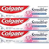 Colgate Sensitive Toothpaste, Complete Protection, Mint - 6 Ounce (Pack of 3)